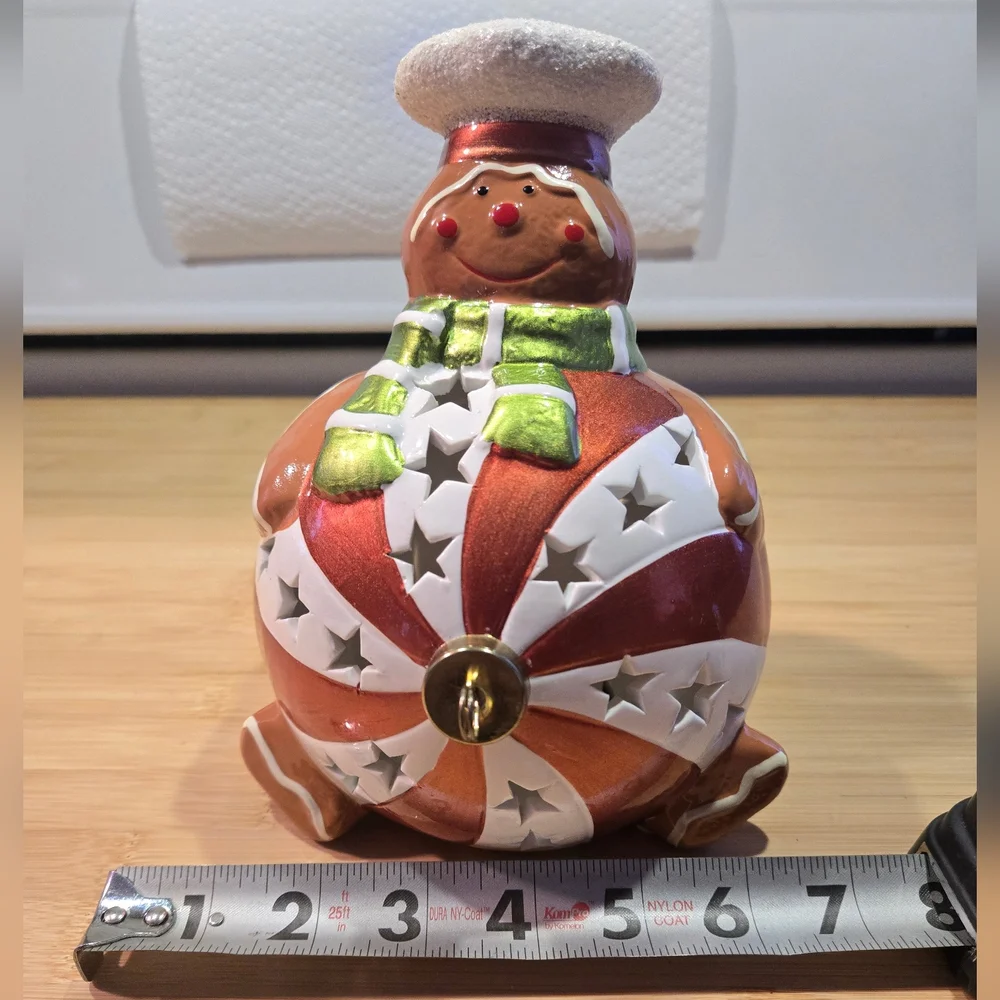QVC‎ Light Up Chef Holiday Figurine